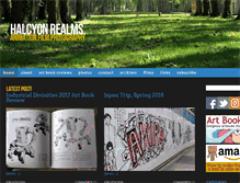Tablet Screenshot of halcyonrealms.com